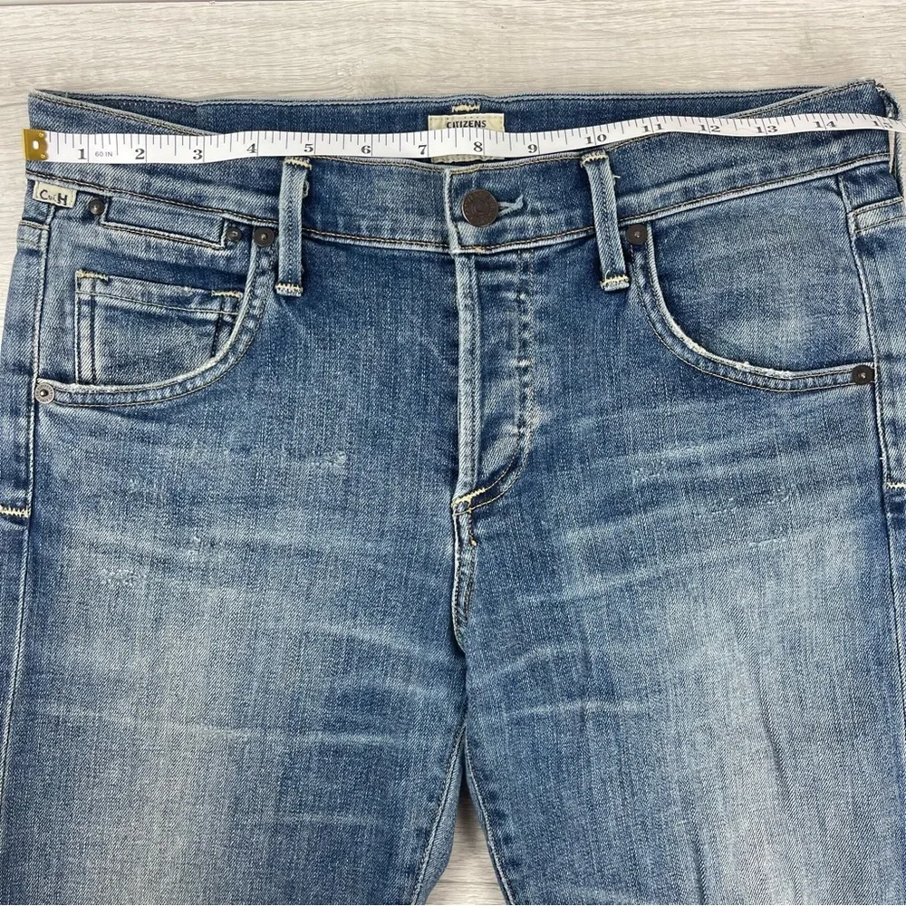 Citizens of Humanity Emerson Slim Boyfriend Ankle in Madera Light, 25 - Picture 6 of 13